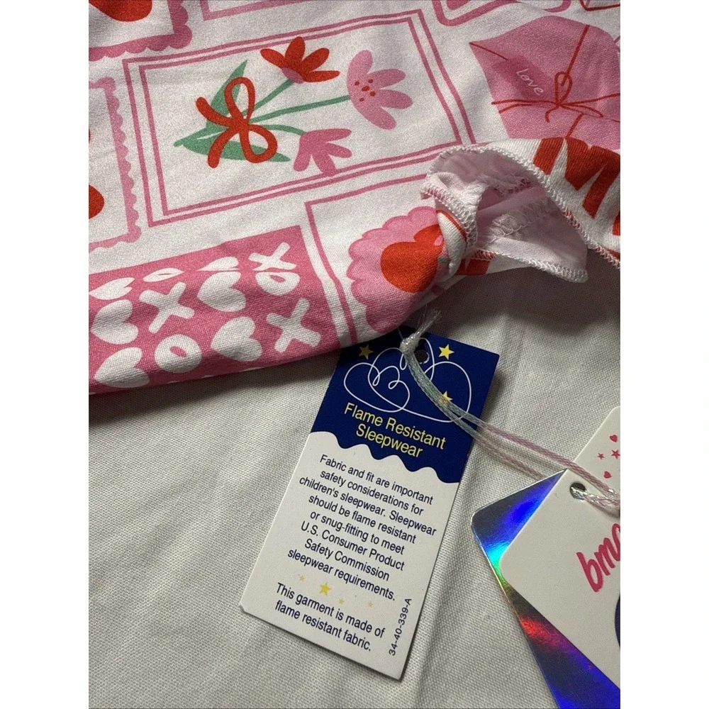 Bmagical Flame Resistant Sleepwear Size 7/8